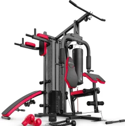 Atlas treningowy z workiem 3-stanowiskowy HS-1054K