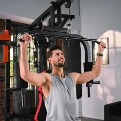 Atlas treningowy z workiem 3-stanowiskowy HS-1054K