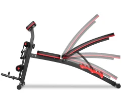 Ławka do ćwiczeń Hop-Sport HS-1035 z modlitewnikiem