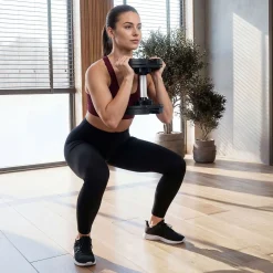 Hantla żeliwna regulowana 1x40kg HS-TG3040D