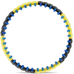 Hula hop magnetyczne wypustki odchudzające składane kulki masażer 110cm