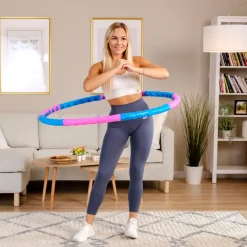 Hula-hop z wypustkami 48 kulek magnetycznych