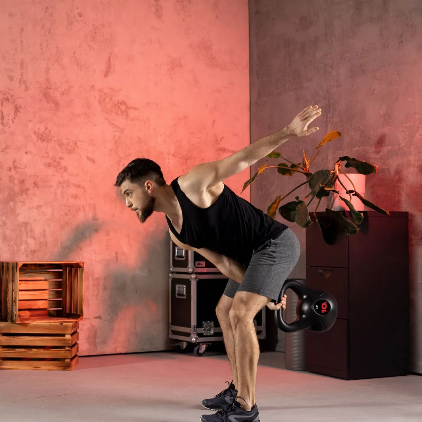 Kettlebell winylowy 10kg