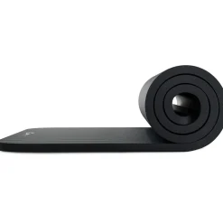 Mata do ćwiczeń fitness NBR 2cm - czarna - 190x60 cm, antypoślizgowa