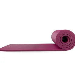 Mata fitness NBR 1cm - amarantowa - 190x60 cm