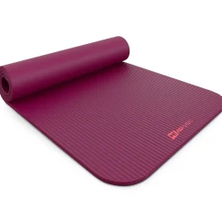 Mata fitness NBR 1cm - amarantowa - 190x60 cm