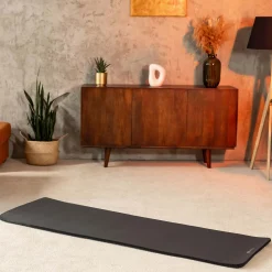 Mata fitness NBR 1,5cm - czarna - 190x80cm