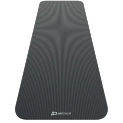 Mata fitness NBR 1cm - czarna - 190x60 cm
