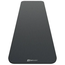 Mata fitness NBR 1,5cm - czarna - 190x60 cm