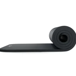 Mata fitness NBR 1,5cm - czarna - 190x60 cm