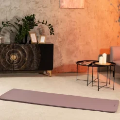 Mata fitness NBR 1cm - lawendowa - 190x60 cm