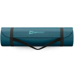 Mata fitness NBR 1cm - morska - 190x60 cm