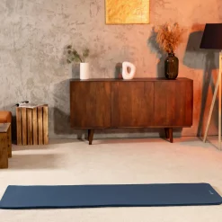 Mata fitness NBR 1cm - morska - 190x60 cm