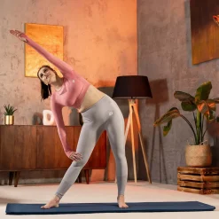 Mata fitness NBR 1,5cm - morska - 190x60 cm