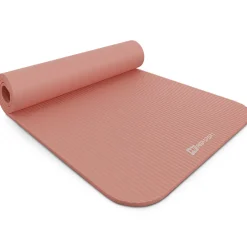 Mata fitness NBR 1cm - łososiowa - 190x60 cm