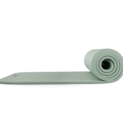 Mata fitness NBR 1cm - szałwiowa - 190x60 cm