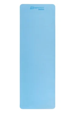 Mata fitness TPE 0,6cm niebiesko/jasnoniebieska