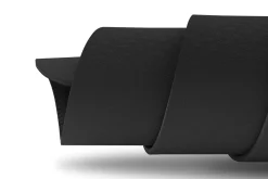 Mata fitness TPE z otworami 0,8cm - czarna