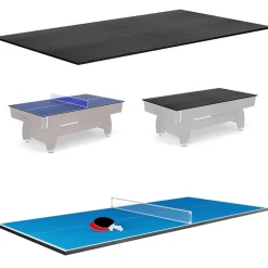 Nakładka na stół bilardowy Vip Extra Ping-Pong Blat 8ft Czarna