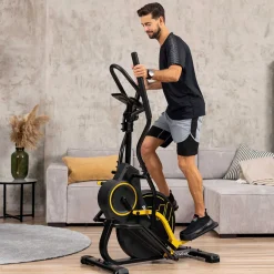 Orbitrek magnetyczny Climber HS-450B Dynamic żółty