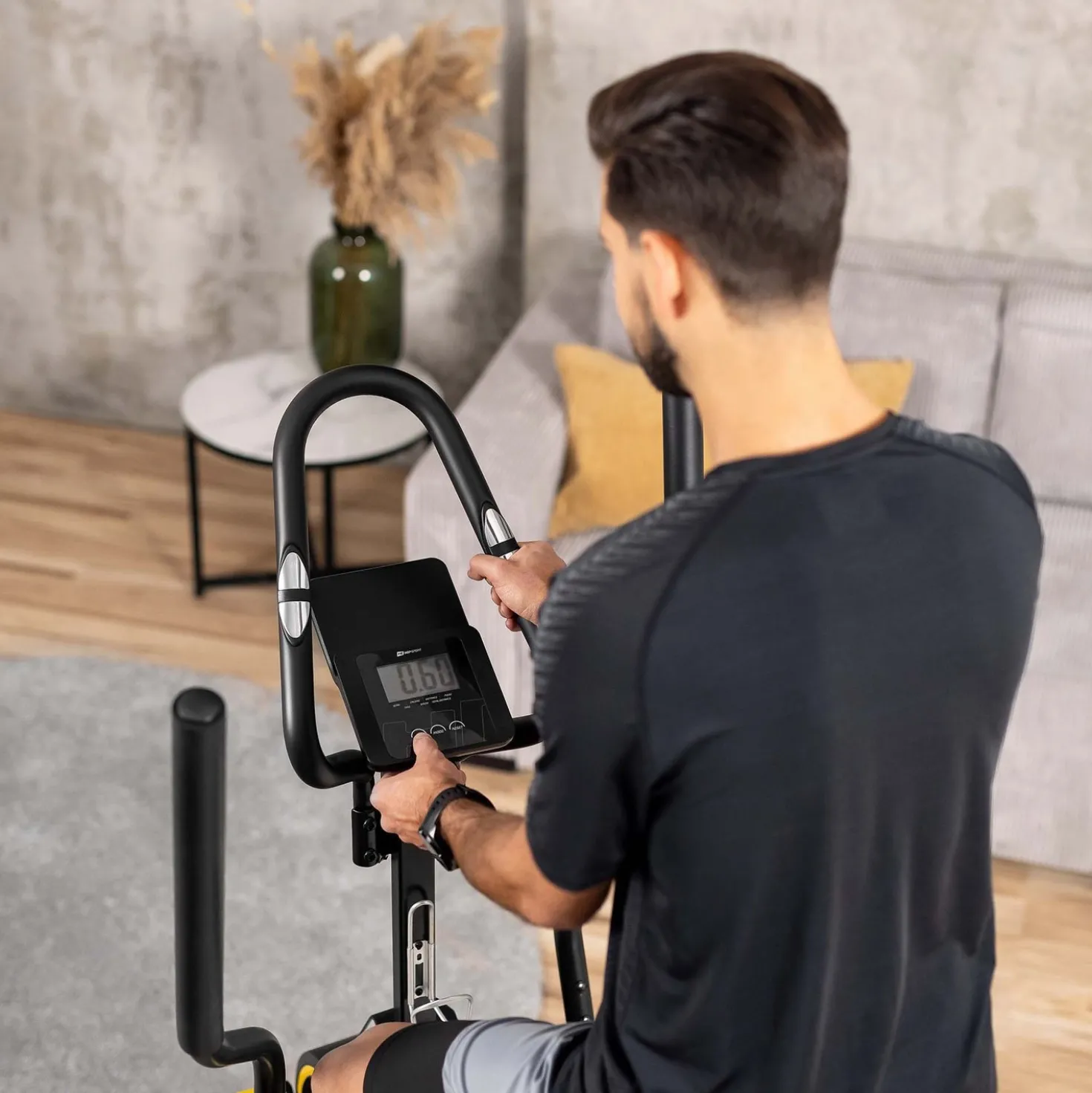 Orbitrek magnetyczny Climber HS-450B Dynamic żółty