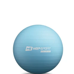 Piłka fitness 45cm z pompką - niebieska