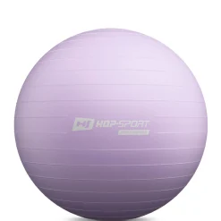 Piłka fitness 65cm z pompką - różowa