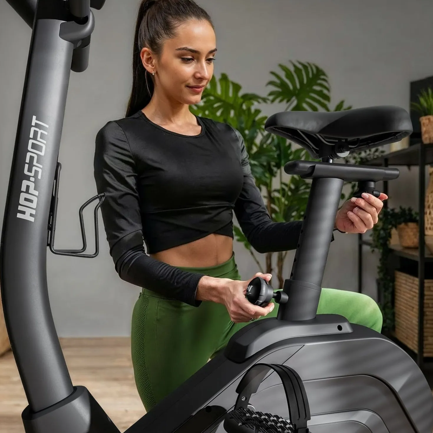 Rower elektryczno-magnetyczny HS-120H Argo czarny