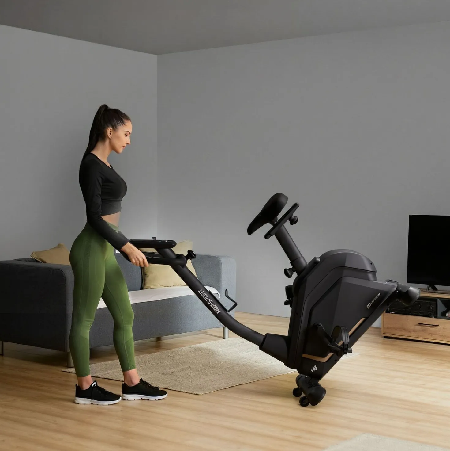 Rower elektryczno-magnetyczny HS-120H Argo czarny