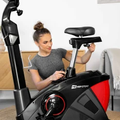 Rower elektryczno-magnetyczny HS-090H Apollo czerwony