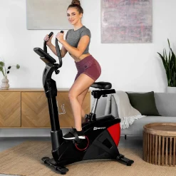Rower elektryczno-magnetyczny HS-090H Apollo czerwony