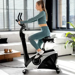Rower elektryczno-magnetyczny HS-090H Apollo srebrny