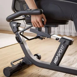 Rower leżący elektryczno-magnetyczny HS-4500L Arkil czarny-złoty