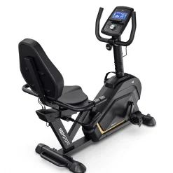 Rower leżący elektryczno-magnetyczny HS-120L Ravel czarny