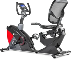 Rower leżący elektryczno-magnetyczny HS-070L Helix czerwony