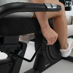 Rower leżący elektryczno-magnetyczny HS-5000L Ranker Czarny/Złoty