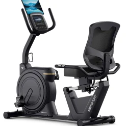 Rower leżący elektryczno-magnetyczny HS-5000L Ranker Czarny/Złoty