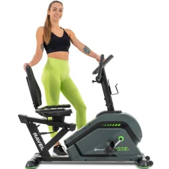 Rower leżący elektryczno-magnetyczny HS-120L Ravel szary