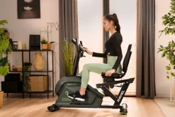Rower leżący elektryczno-magnetyczny HS-120L Ravel szary