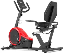 Rower leżący magnetyczny HS-060L Pulse czerwony