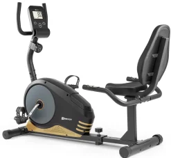 Rower leżący magnetyczny HS-040L Root czarny-złoty