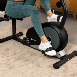 Rower leżący magnetyczny HS-040L Root czarny-srebrny