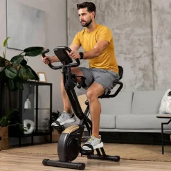 Rower magnetyczny składany X-bike HS-3030X Apeks złoty