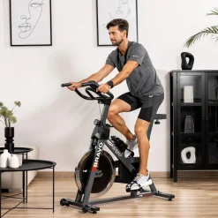 Rower spiningowy Indoor Cycling HS-045IC Bravo czarny