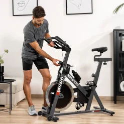 Rower spiningowy Indoor Cycling HS-045IC Bravo czarny