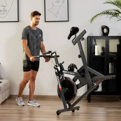 Rower spiningowy Indoor Cycling HS-045IC Bravo czarny