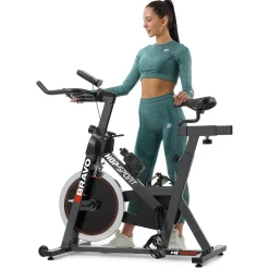 Rower spiningowy Indoor Cycling HS-045IC Bravo czarny