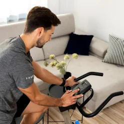 Rower spiningowy Indoor Cycling HS-045IC Bravo niebieski