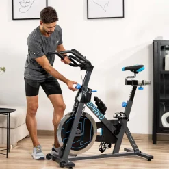 Rower spiningowy Indoor Cycling HS-045IC Bravo niebieski