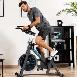 Rower spiningowy Indoor Cycling HS-045IC Bravo niebieski